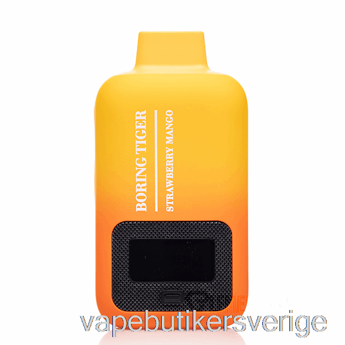 Vape Sverige Luffbar Boring Tiger 25000 Engångsjordgubbsmango